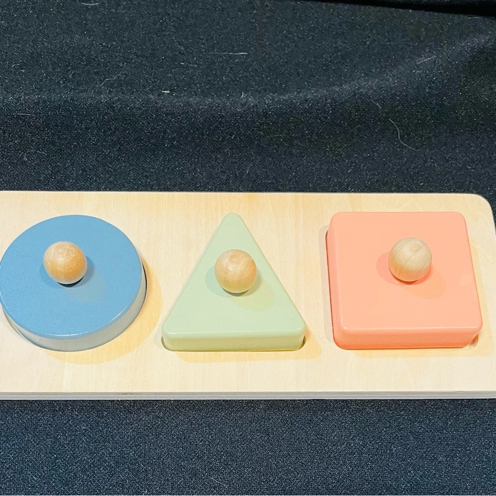 7 Pc Bundle Wooden Baby Educational Learning Toys Building Skills Through Play